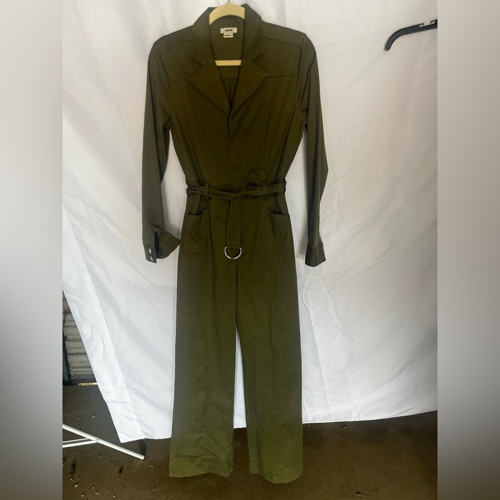 Jason Wu Green Jumpsuit Modern Streamlined Design